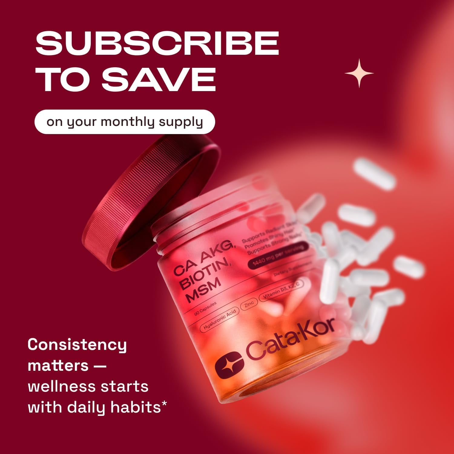 Hair Skin and Nails Vitamins for Women