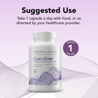 Curcusorb Turmeric Curcumin Supplement - 90-Day Supply - High-Absorption Turmeric Curcumin - Supports Brain, Heart, Immune & Joint Health - Aids Healthy Aging - NSF Certified - 90 Capsules